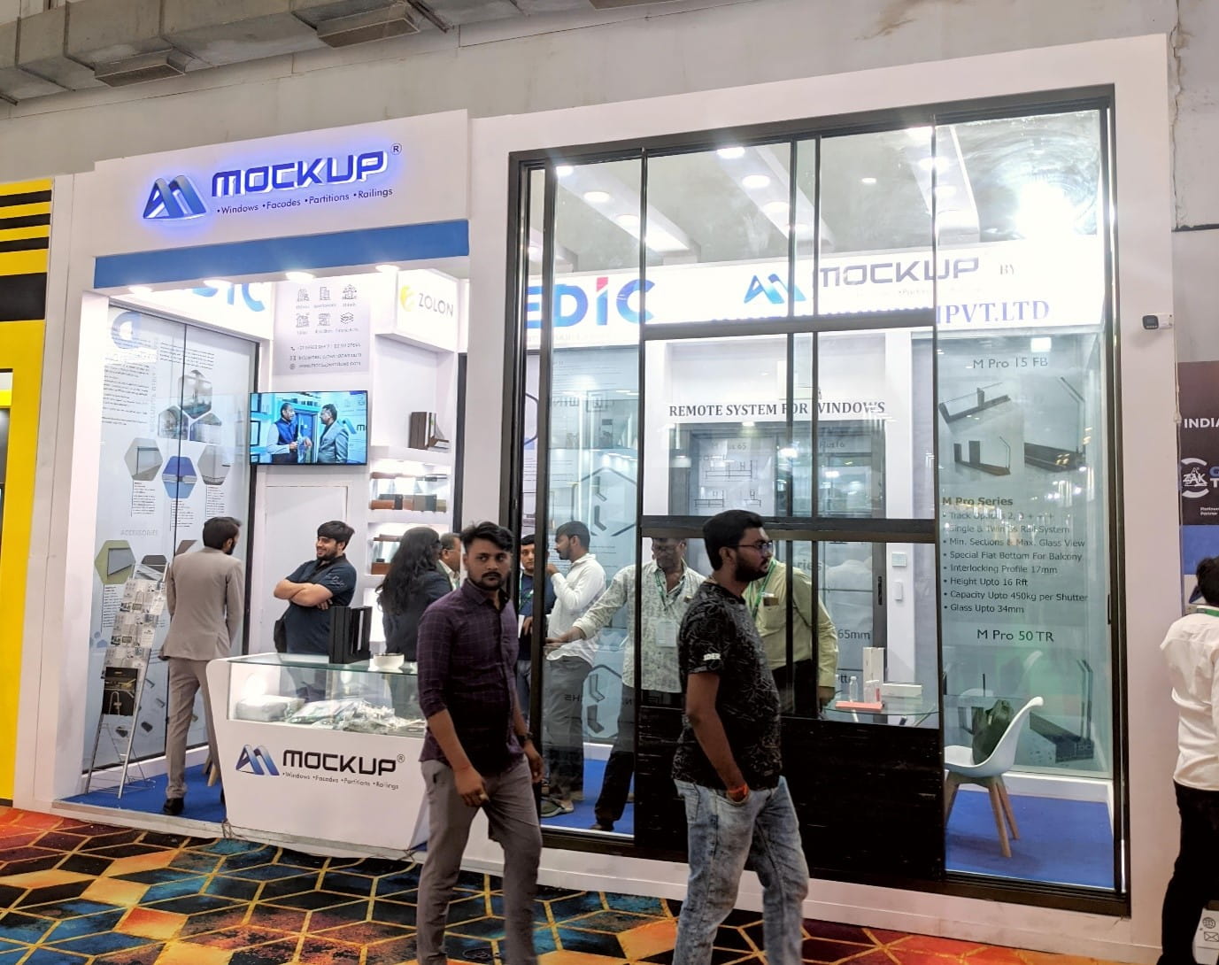 Custom Exhibition Stall Design for Indian Client by Magnet Plus Events
