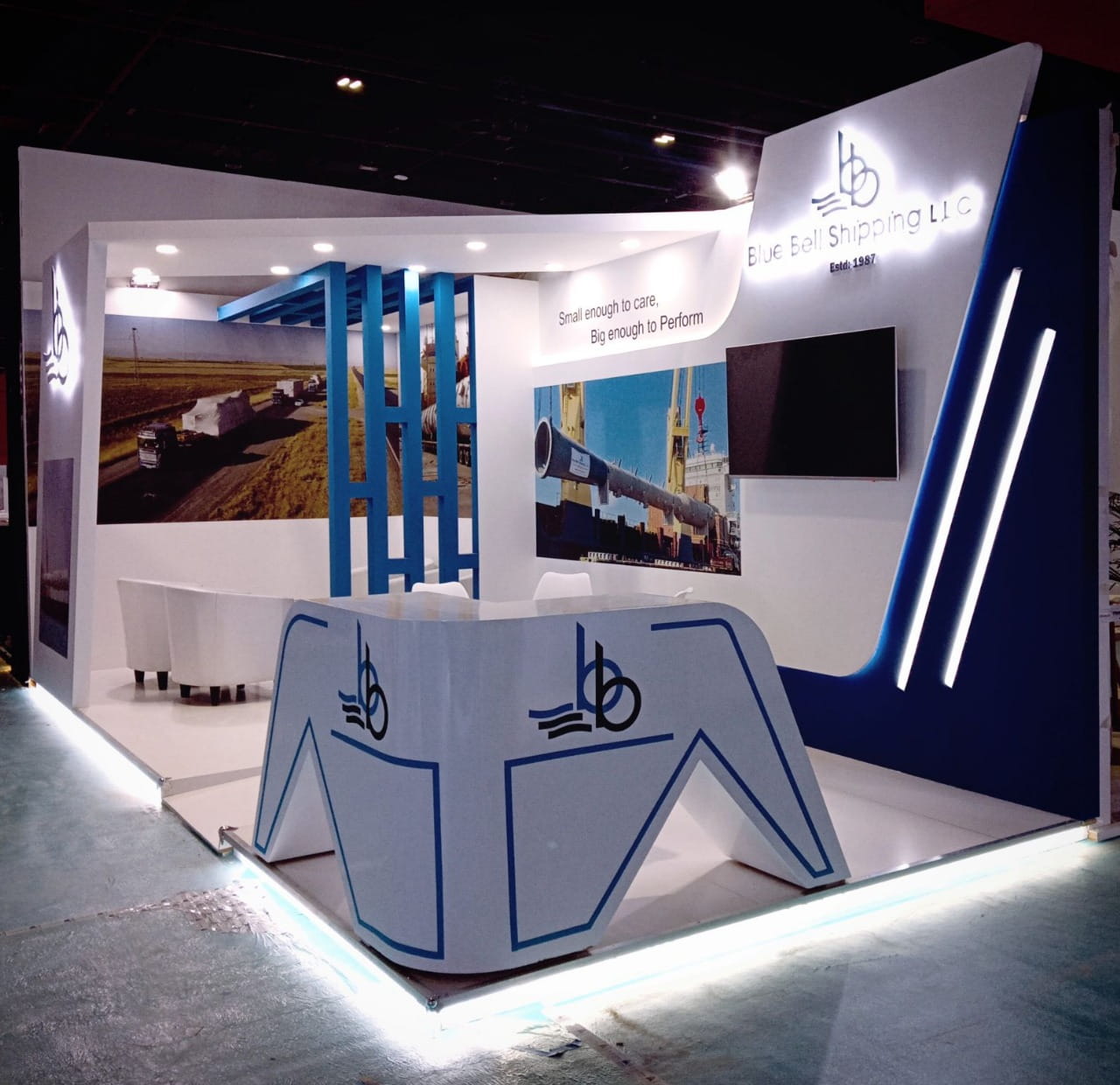 Stall Design for Dubai Exhibition by Magnet Plus Events