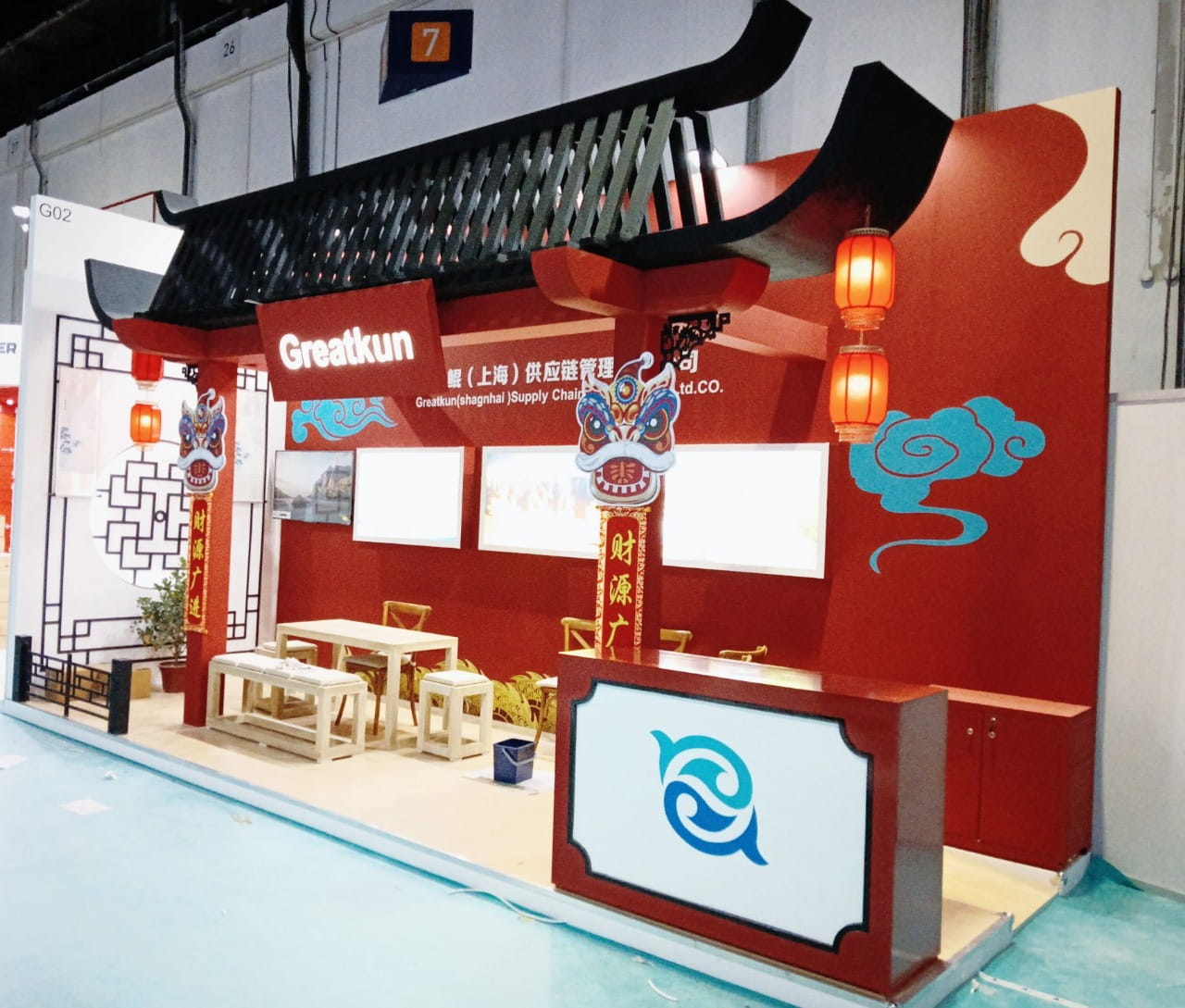 Stall Design for Dubai Exhibition by Magnet Plus Events