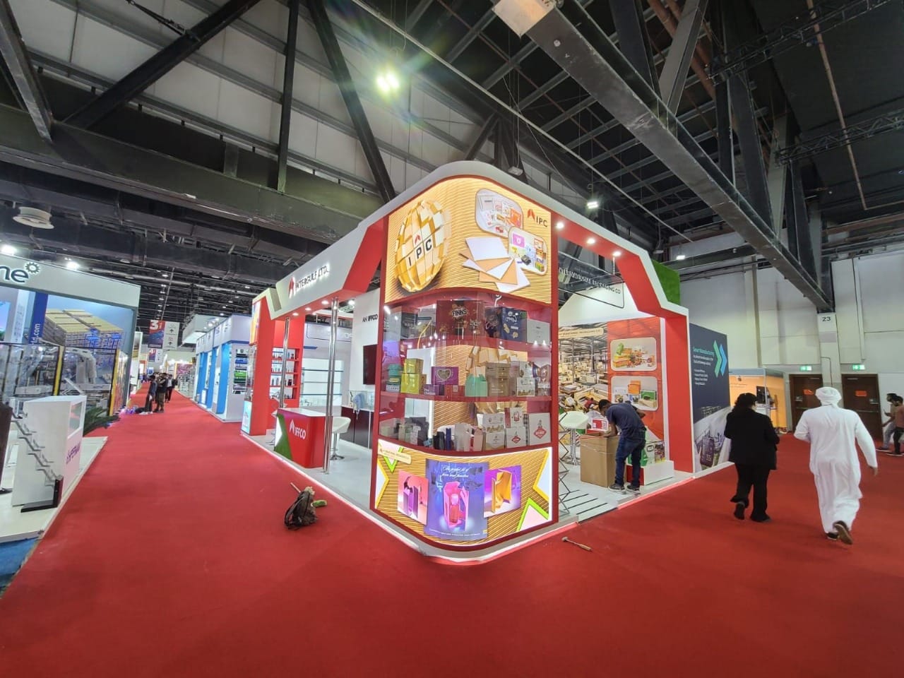 Stall Design for Dubai Exhibition by Magnet Plus Events